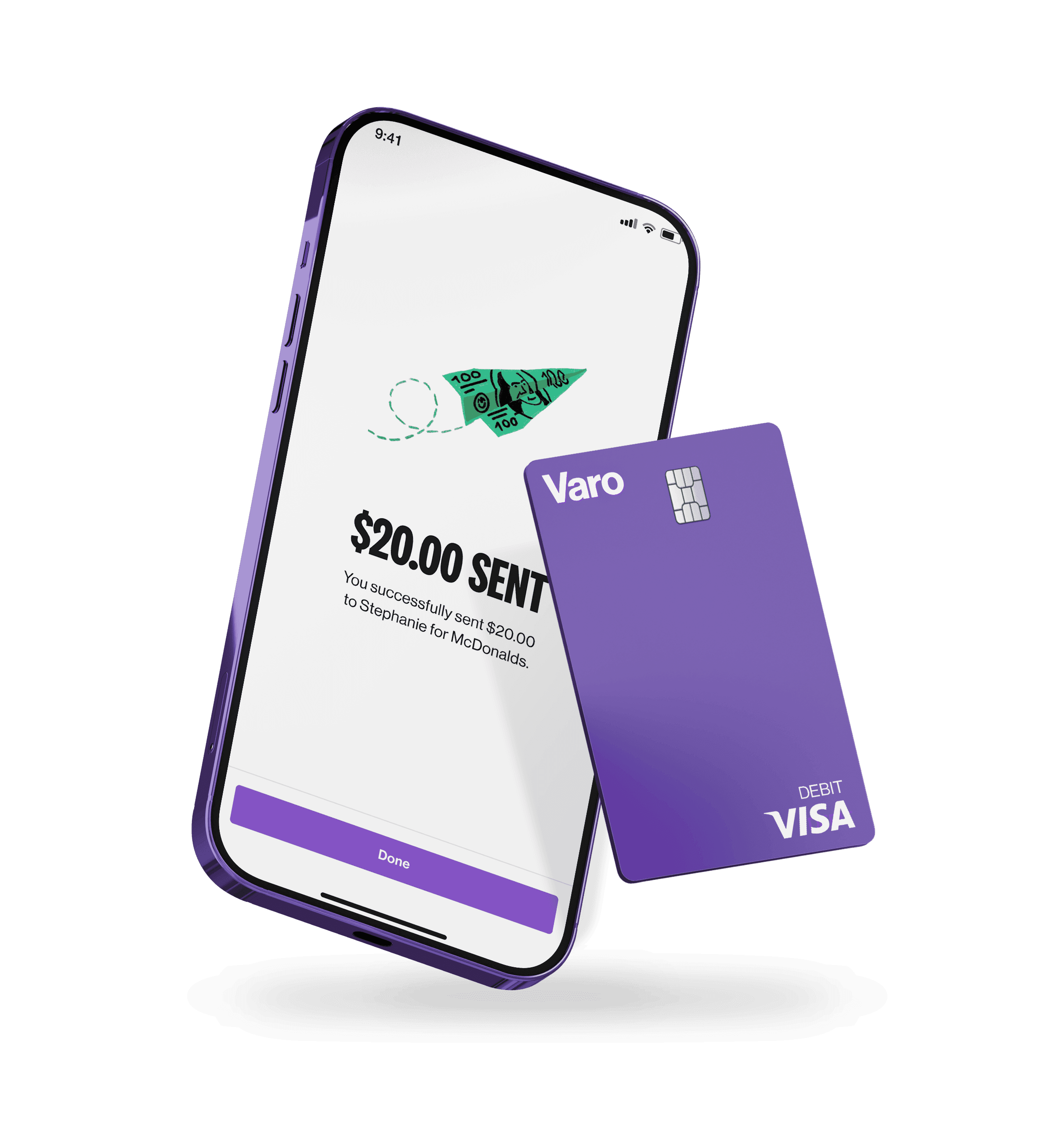 Varo to Anyone + Debit Card