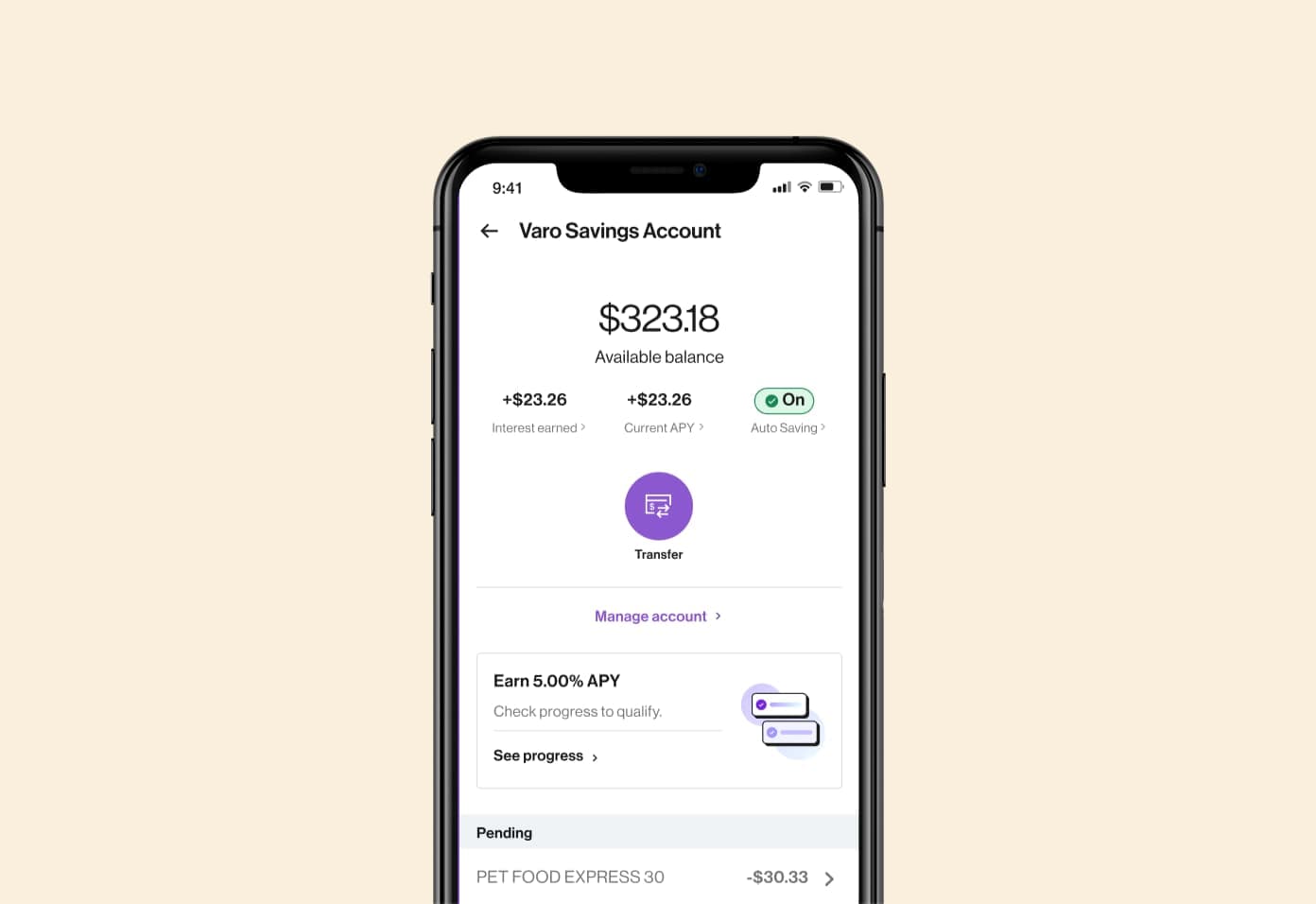 varo app savings account